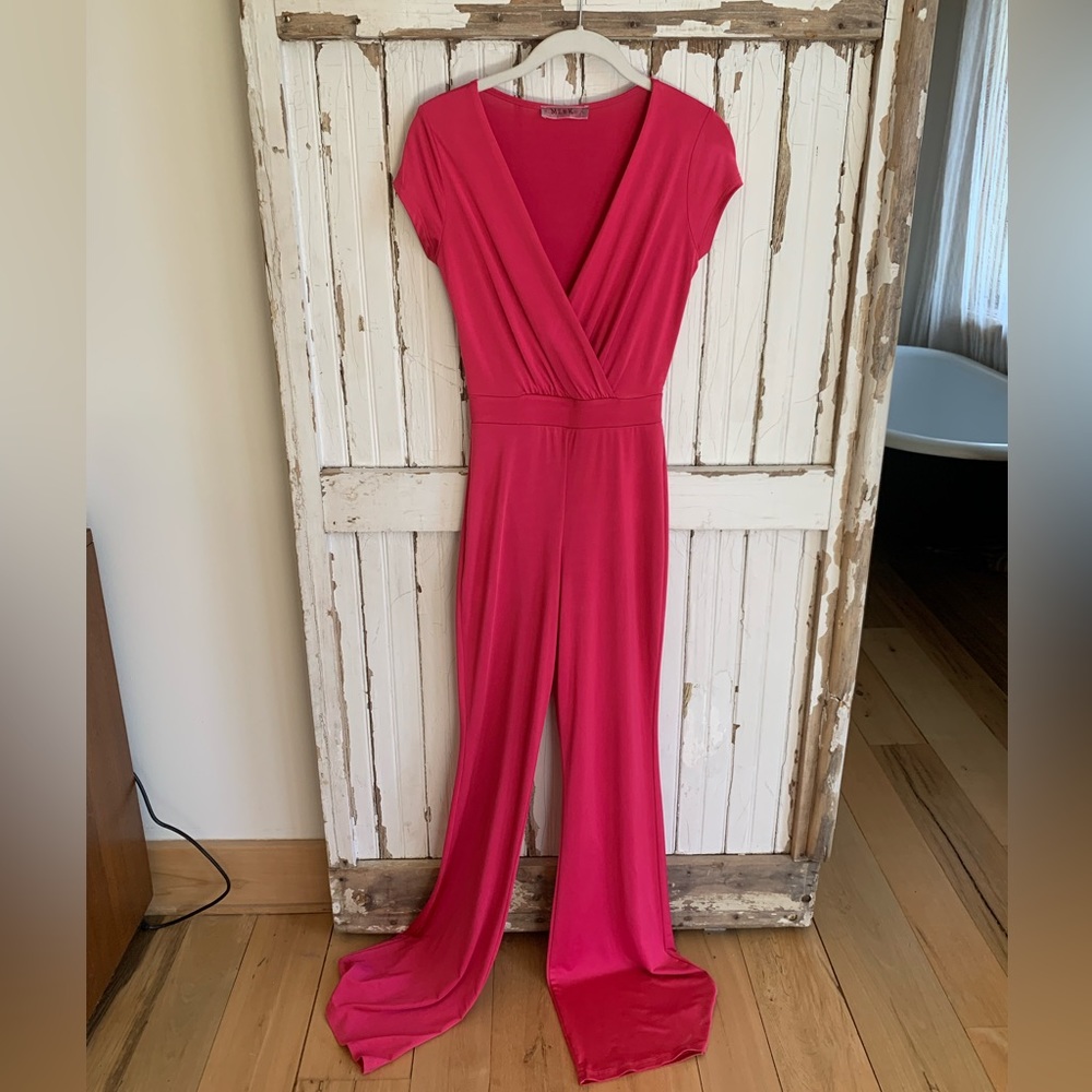 MEEK pink jumpsuit